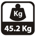 Lindr KONTAKT 115 - hmotnost 45,2 kg